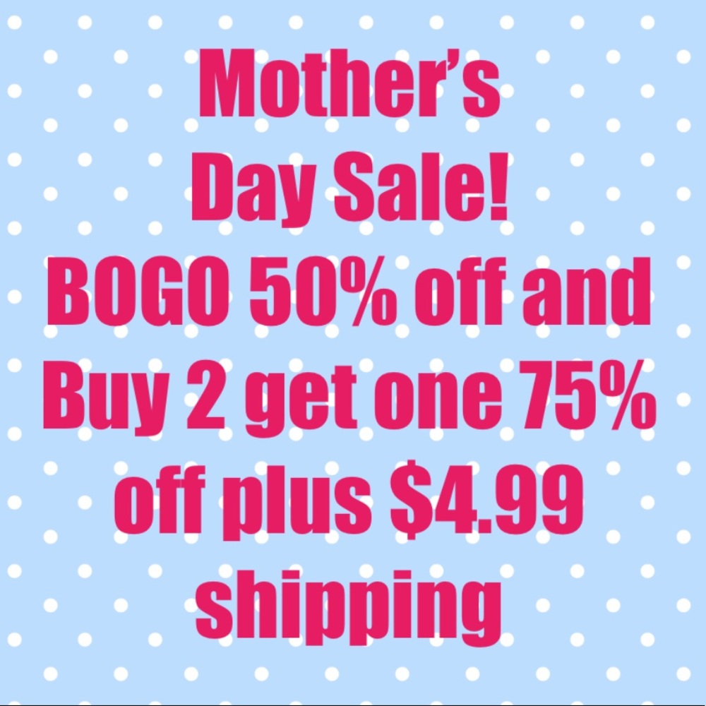 BOGO 50% OFF AND MORE